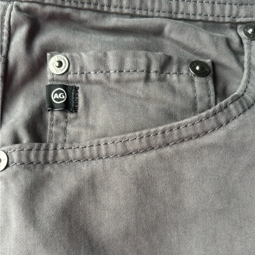 AG Adriano Goldschmied The Graduate Tailored Leg Pants - Grey - 32x32